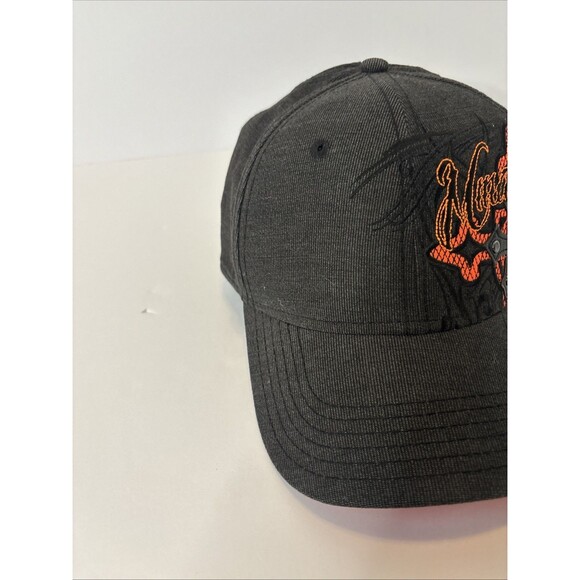 MMA Elite Hat Adult Black Embroidered Cross Baseball Cap Fitted Sports One Size - Picture 3 of 8